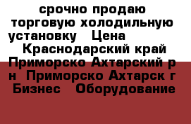 срочно продаю торговую холодильную установку › Цена ­ 420 000 - Краснодарский край, Приморско-Ахтарский р-н, Приморско-Ахтарск г. Бизнес » Оборудование   